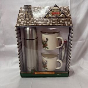 Rapala Mug & Thermos Gift Set with Fishing Lure Log Cabin Box New